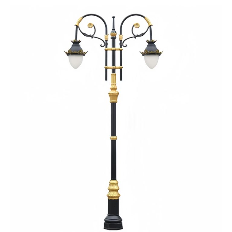 Cast Iron Decorative Street Light Pole